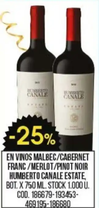 Coto En Vinos Malbec oferta