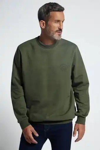 Buzo estampado verde medio