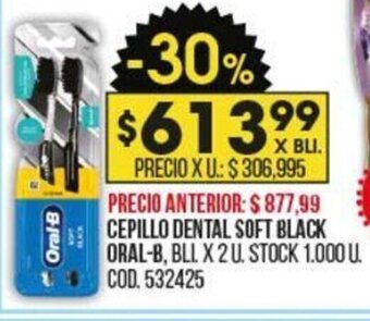 Coto Cepillo Dental Soft Black Oral-B oferta