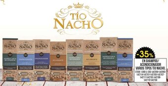 Coto En Shampoo/Acondicionador Varios Tipos Tio Nacho oferta
