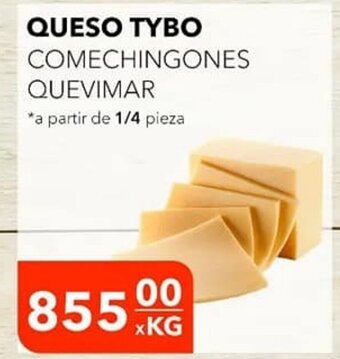 El Milagro Mayorista Queso Tybo oferta