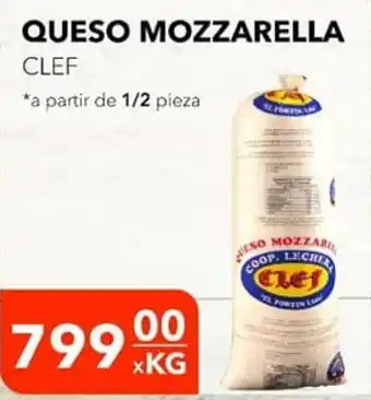 El Milagro Mayorista Queso Mozzarella oferta