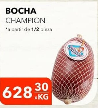 El Milagro Mayorista Bocha Champion oferta