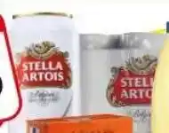Carrefour Maxi Stella Artois Cerveza Lata 6 x 473cc oferta