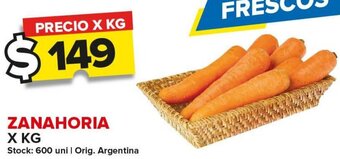 Carrefour Maxi Zanahoria x kg oferta