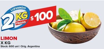 Carrefour Maxi Limon x kg oferta