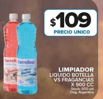 Carrefour Maxi Limpiador Liquido Botella vs Fragancias x 900cc oferta