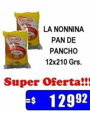 Dulcenter La nonnina pan de pancho oferta