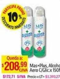 Medamax Mas+plus alcohol aero c glic oferta