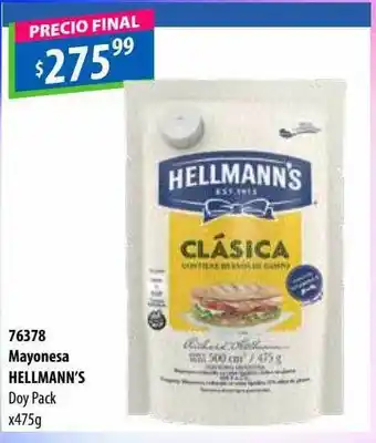 Micropack Myaonesa hellmann's doy pack oferta
