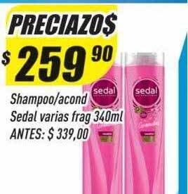Supermercados Comodin Shampoo-acond sedal varias frag oferta
