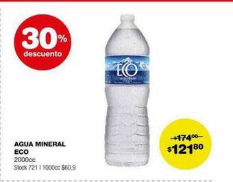 Atomo Conviene Agua mineral eco 30% descuento oferta