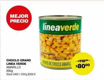 Atomo Conviene Choclo grano linea verde oferta