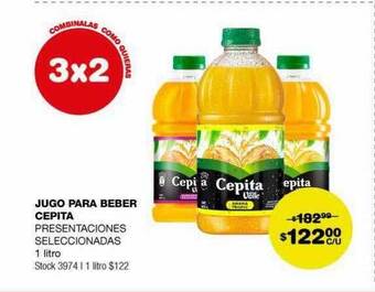 Atomo Conviene Jugo para beber cepita oferta