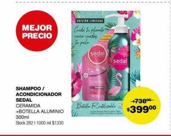 Atomo Conviene Shampoo acondicionador sedal oferta