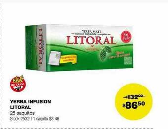 Atomo Conviene Yerba infusion litoral oferta