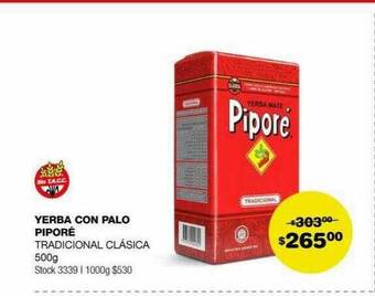 Atomo Conviene Yerba con palo piporé oferta