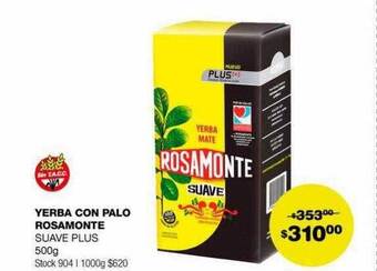 Atomo Conviene Yerba con palo rosamonte oferta