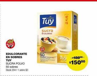 Atomo Conviene Edulcorante en sobres tuy oferta