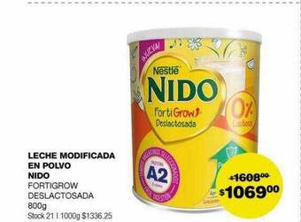 Atomo Conviene Leche modificada en polvo nido oferta