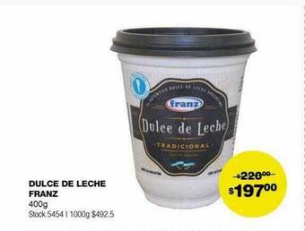 Atomo Conviene Dulce de leche franz oferta