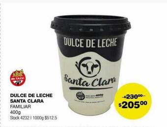 Atomo Conviene Dulce de leche santa clara oferta