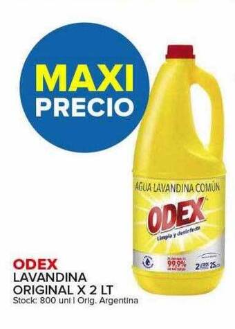 Carrefour Maxi Odex lavandina original oferta