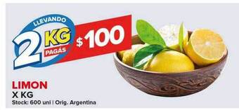 Carrefour Maxi Limon oferta
