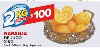 Carrefour Maxi Naranja de jugo oferta