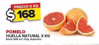 Carrefour Maxi Pomelo huella natural oferta