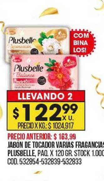 Coto Jabón de tocador varias fragancias plusbelle oferta