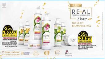 Coto Shampoo acondicionador dove re+al máscara para cabello dove re+al oferta