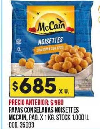 Coto Papas congeladas noisettes mccain oferta