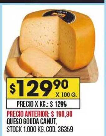 Coto Queso gouda canut oferta