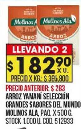 Coto Arroz yamani selección grandes sabores del mundo molinos ala oferta