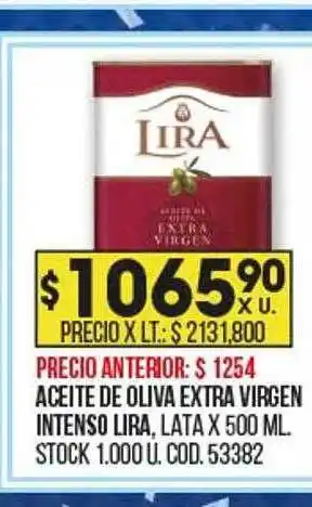 Coto Aceite de oliva extra virgen intenso lira oferta