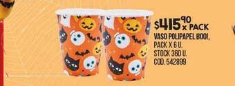 Coto Vaso polipapel boo! oferta