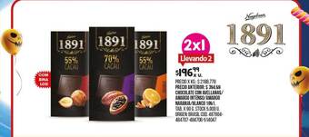 Coto Chocolate con avellanas amargo intenso amargo naranja blanco 1891 oferta