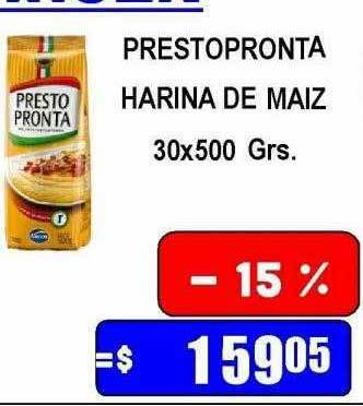 Dulcenter Prestopronta harina de maiz oferta