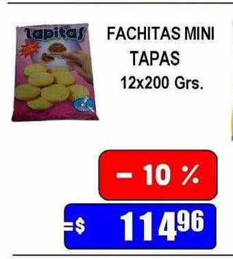 Dulcenter Fachitas mini tapas oferta