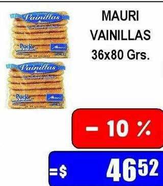 Dulcenter Mauri vainillas oferta