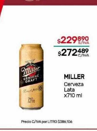 Nini Mayorista Miller cerveza oferta