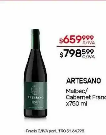 Nini Mayorista Artesano malbec cabernet franc oferta