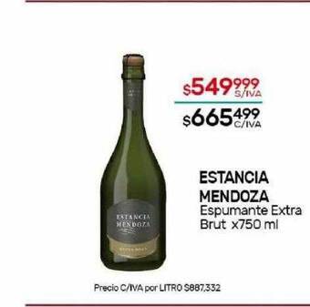 Nini Mayorista Estancia mendoza espumante extra brut oferta