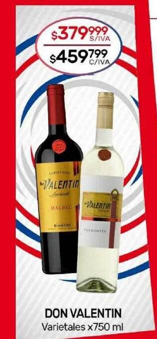 Nini Mayorista Don valentin varietales oferta