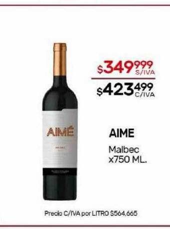 Nini Mayorista Aime malbec oferta