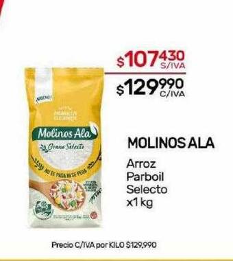 Nini Mayorista Molinos ala arroz parboil selecto oferta