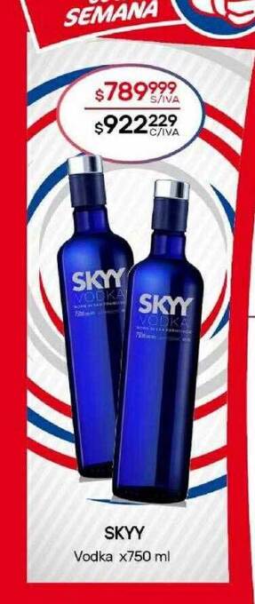 Nini Mayorista Skyy vodka oferta