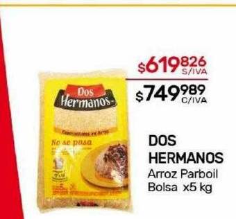 Nini Mayorista Dos hermanos arroz parboil oferta