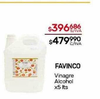Nini Mayorista Favinco vinagre alcohol oferta